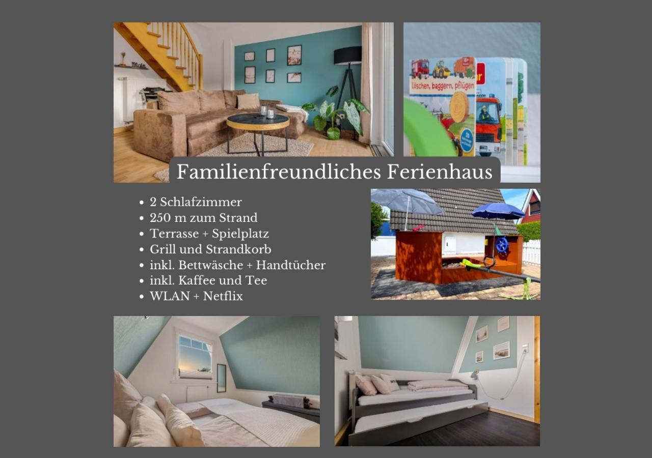 Familienfreundliches Ferienhaus In 5 Min Zum Strand Mit Terrasse Und Kostenlosem Parkplatz คุกซ์ฮาเวน ภายนอก รูปภาพ